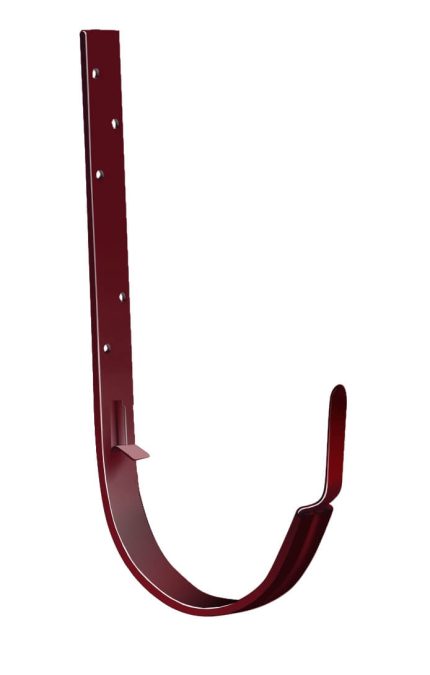 Кронштейн желоба Дизайн ПВХ Grand Line 135 металл бордо (RAL 3005) цвет RAL 3005