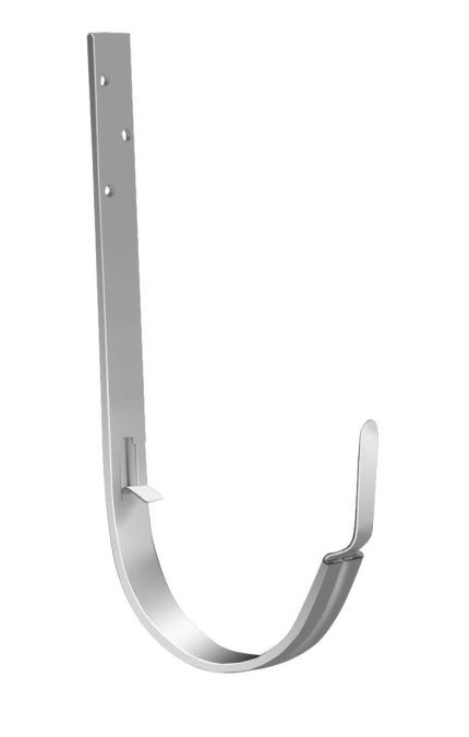 Кронштейн желоба Дизайн ПВХ Grand Line 135 металл белый (RAL 9003) цвет RAL 9003