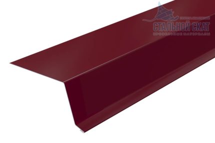 Планка капельник 79х55х2000 NormanMP (AGNETA-20-Copper|Copper-0.5) цвет Copper Медь