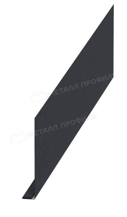Планка карнизного свеса 200х30х2000 (ПЭ-01-7024-0.45) цвет RAL 7024