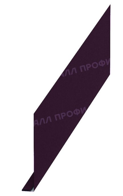 Планка карнизного свеса 200х30х2000 (VALORI-20-Violet-0.5) цвет VIOLET