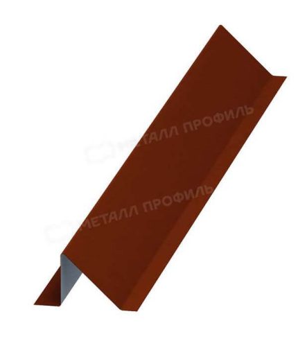 Планка снегозадержателя 95х65х2000 (AGNETA-03-Copper|Copper-0.5) цвет Copper Медь