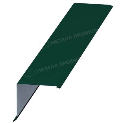Планка торцевая 135х145х2000 (PURMAN-20-6005-0.5) цвет RAL 6005