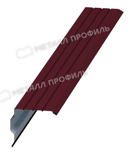Планка торцевая 90х115х2000 (VikingMP-01-3005-0.45) цвет RAL 3005