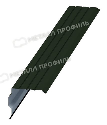 Планка торцевая 90х115х2000 (VikingMP E-20-6007-0.5) цвет RAL 6007
