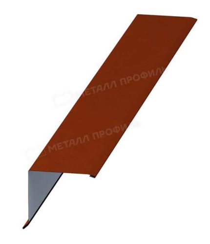 Планка торцевая 95х120х2000 (AGNETA-03-Copper|Copper-0.5) цвет Copper Медь