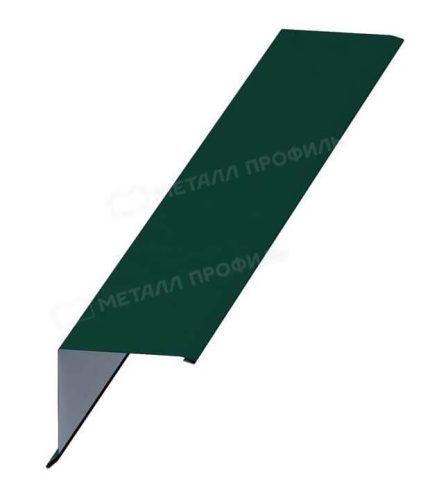 Планка торцевая 95х120х2000 (ПЭ-01-6005-0.4) цвет RAL 6005