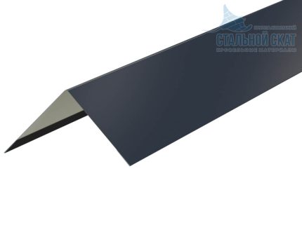 Планка угла наружного 50х50х3000 (VALORI-20-Grey-0.5) цвет Grey