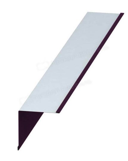 Планка угла внутреннего 115х115х2000 (VALORI-20-Grey-0.5) цвет Grey