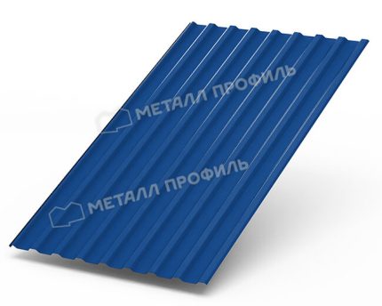 Профнастил МП20 х 1100 - A RETAIL (ПЭ-01-5005-СТ) цвет RAL 5005