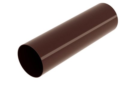 Труба ПВХ Grand Line 3м шоколадная (RAL 8017) цвет RAL 8017