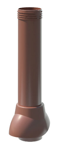 Вентиляционный выход ТехноНИКОЛЬ D110 коричневый цвет 